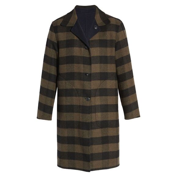 Rag & Bone Mens Brent Reversible Wool Blend Coat Small Army/Salute - NWT $895 - Picture 6 of 6